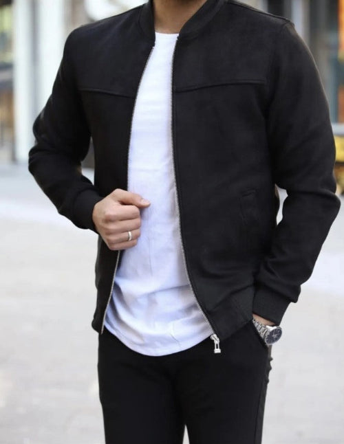 Mevsimlik Erkek Süet Ceket